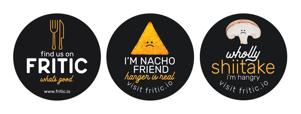 San Diego Stickers & Branding Design - Fritic