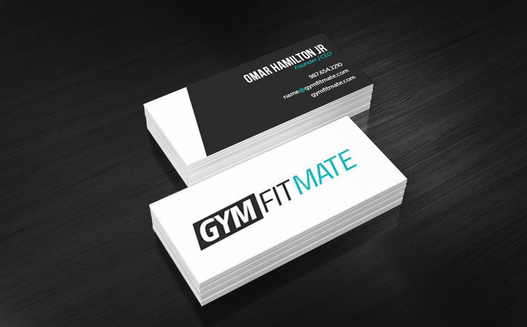 San Diego Business Card Design - GymFitMate